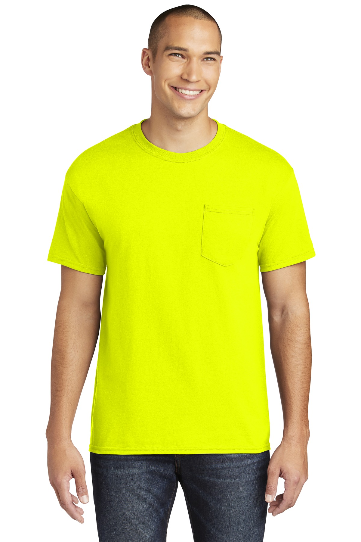 Gildan  ®  Heavy Cotton  ™  100% Cotton Pocket T-Shirt