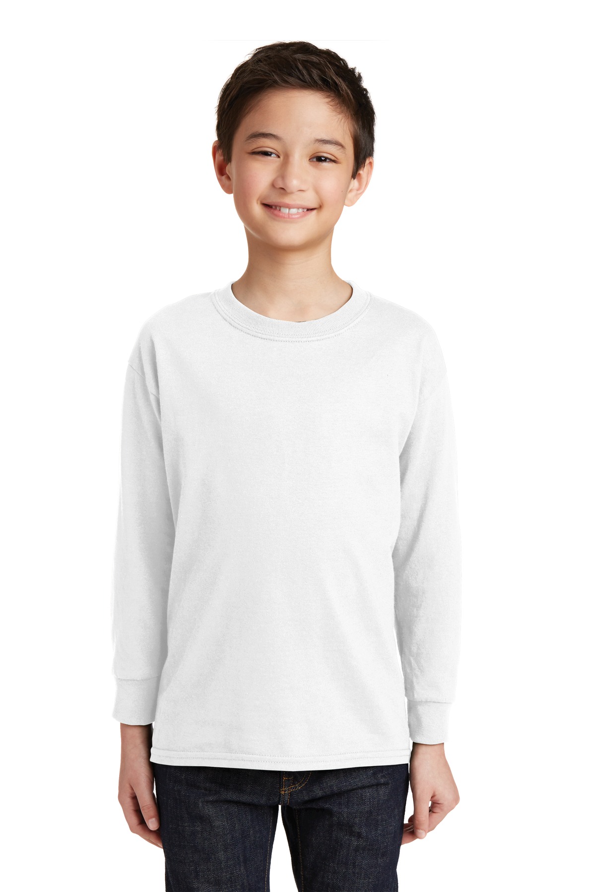 Gildan ®  Youth Heavy Cotton ™  100% Cotton Long Sleeve T-Shirt