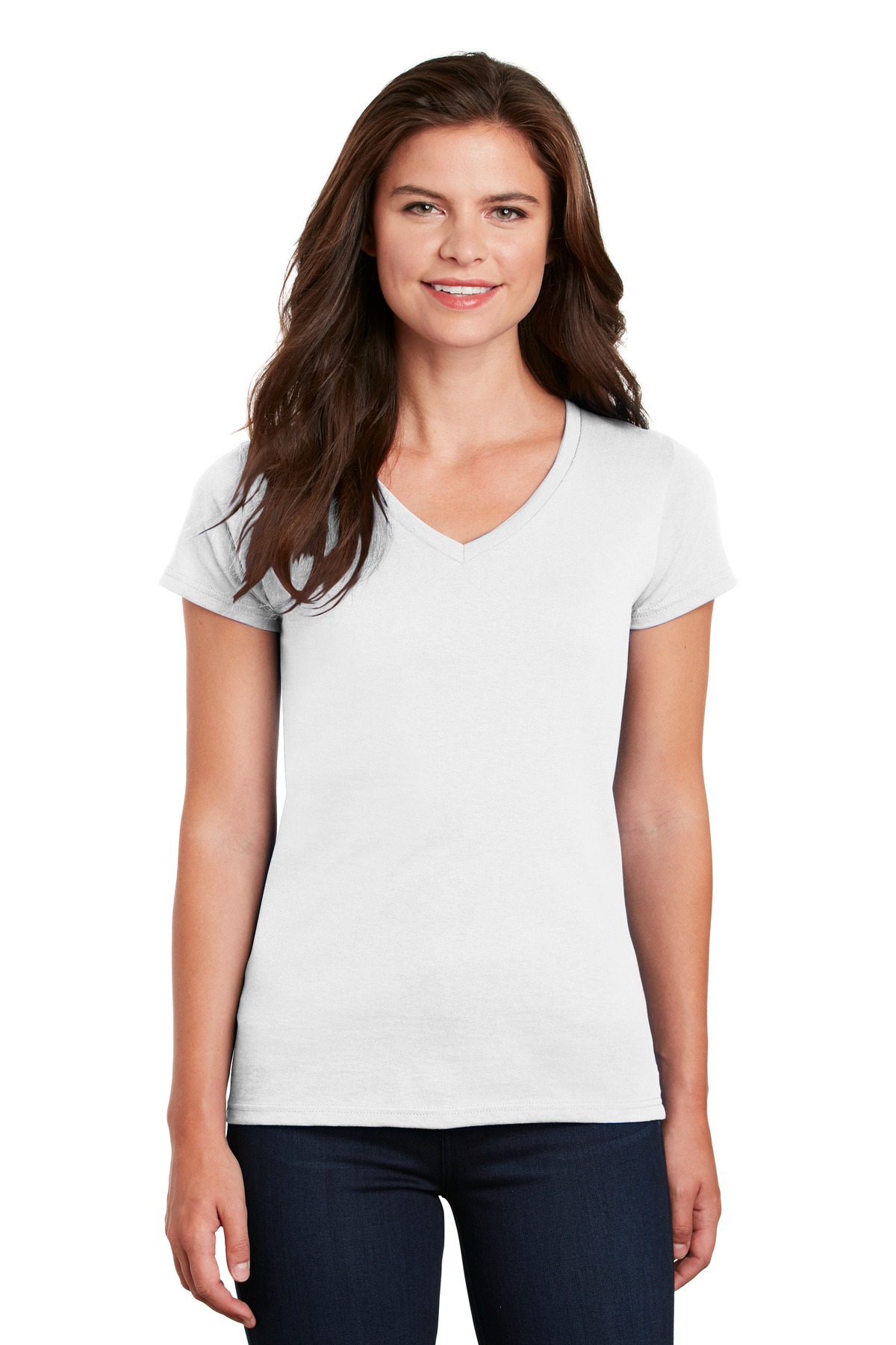 Gildan ®  Women's Heavy Cotton ™  100% Cotton V-Neck T-Shirt