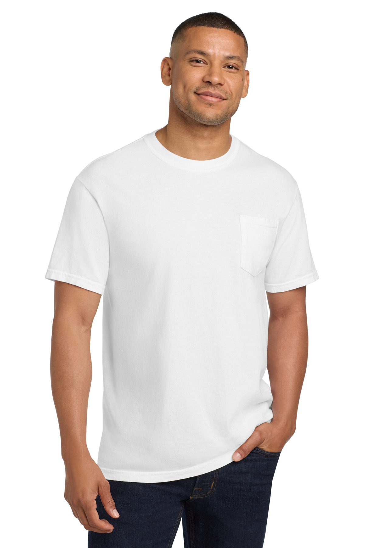 COMFORT COLORS  ®  Heavyweight Ring Spun Pocket Tee