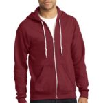 DISCONTINUED  Anvil ®  Full-Zip Hooded Sweatshirt - 
