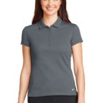 Nike Women's Dri-FIT Solid Icon Pique Modern Fit Polo - 