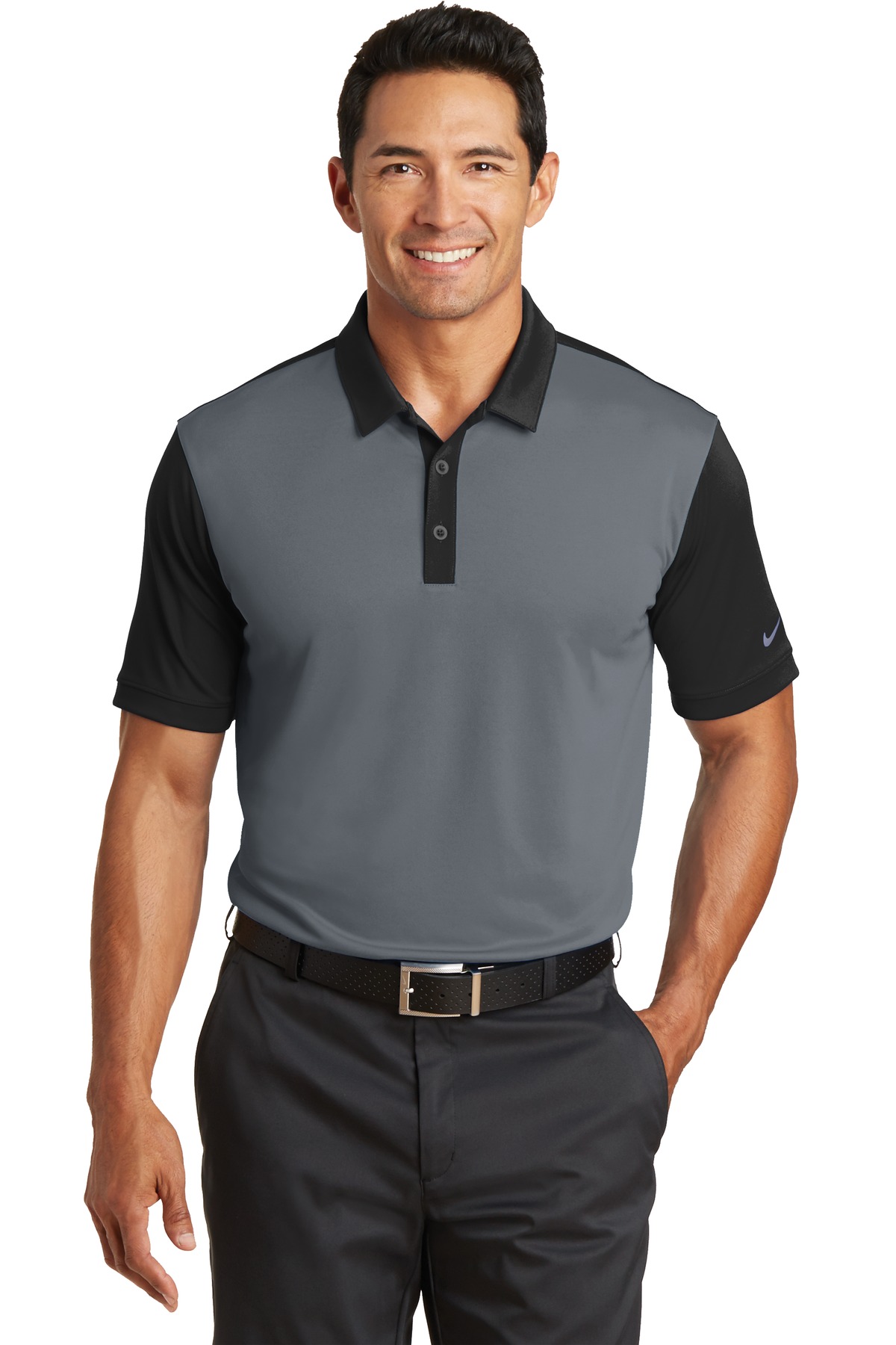 DISCONTINUED  Nike Dri-FIT Colorblock Icon Modern Fit Polo