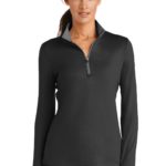 Nike Women's Dri-FIT Stretch 1/2-Zip Cover-Up - 
