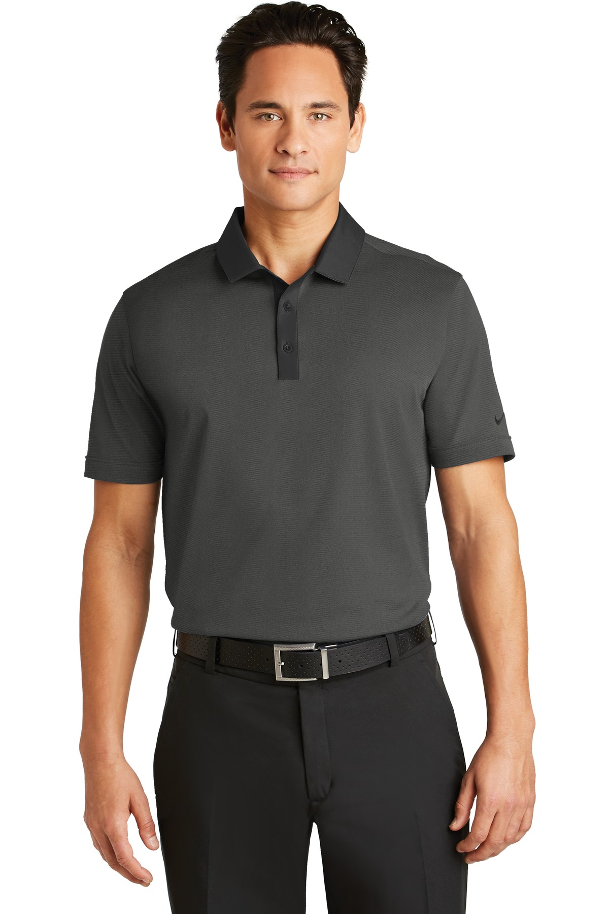 DISCONTINUED  Nike Dri-FIT Heather Pique Modern Fit Polo