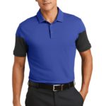 DISCONTINUED  Nike Dri-FIT Sleeve Colorblock Modern Fit Polo - 