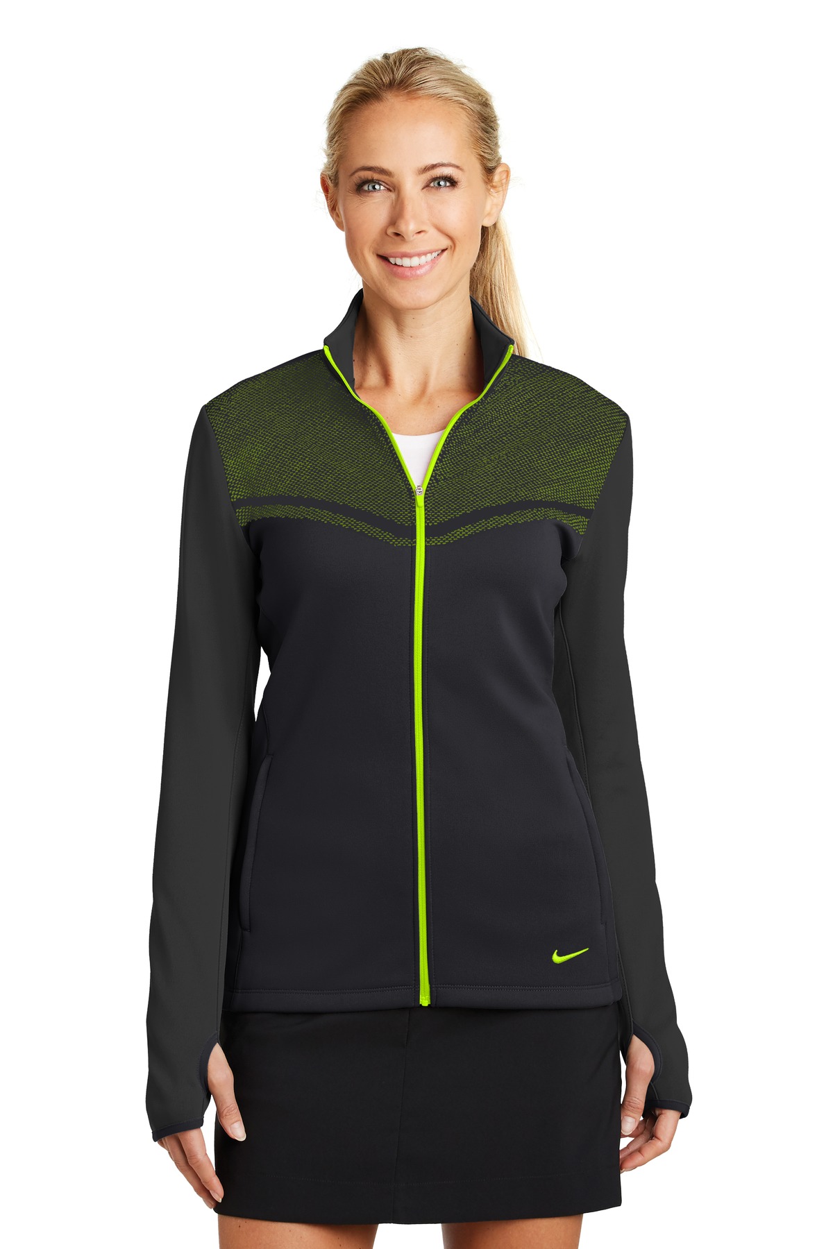 DISCONTINUED  Nike Ladies Therma-FIT Hypervis Full-Zip Jacket
