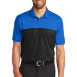 DISCONTINUED  Nike Dri-FIT Colorblock Micro Pique Polo - 