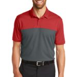 DISCONTINUED  Nike Dri-FIT Colorblock Micro Pique Polo - 