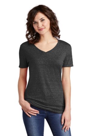 Jerzees  ®  Women's Snow Heather Jersey V-Neck T-Shirt