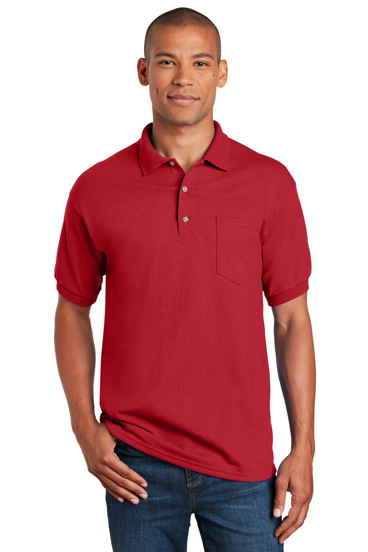 Gildan ®  DryBlend ®  6-Ounce Jersey Knit Sport Shirt with Pocket