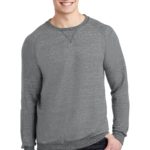 Jerzees  ®  Snow Heather French Terry Raglan Crew - 