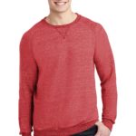 Jerzees  ®  Snow Heather French Terry Raglan Crew - 