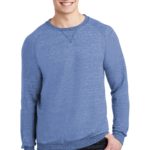 Jerzees  ®  Snow Heather French Terry Raglan Crew - 
