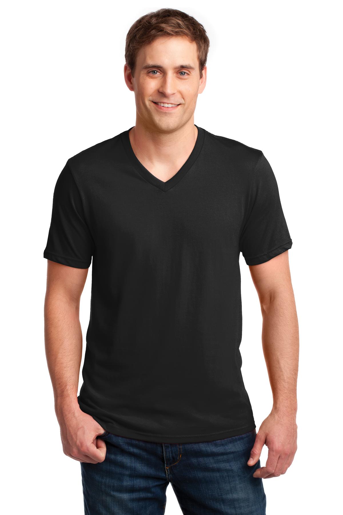 DISCONTINUED  Anvil ®  100% Combed Ring Spun Cotton V-Neck T-Shirt