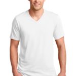 DISCONTINUED  Anvil ®  100% Combed Ring Spun Cotton V-Neck T-Shirt - 