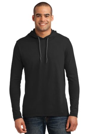 Gildan ®  100% Ring Spun Cotton Long Sleeve Hooded T-Shirt