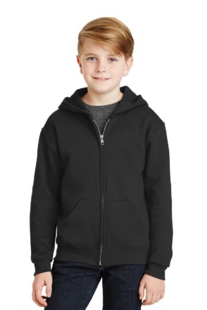 Jerzees ®  - Youth NuBlend ®  Full-Zip Hooded Sweatshirt