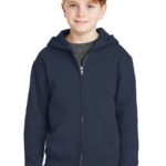 Jerzees ®  - Youth NuBlend ®  Full-Zip Hooded Sweatshirt - 