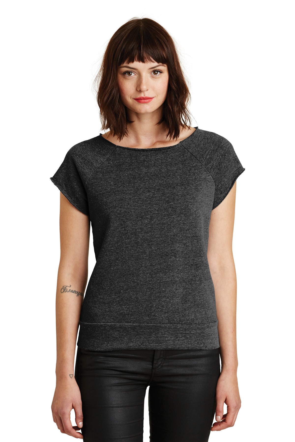 DISCONTINUED  Alternative Women's Rehearsal Short Sleeve Pullover Sweatshirt