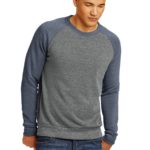 DISCONTINUED  Alternative Champ Colorblock Eco ™ -Fleece Sweatshirt - 