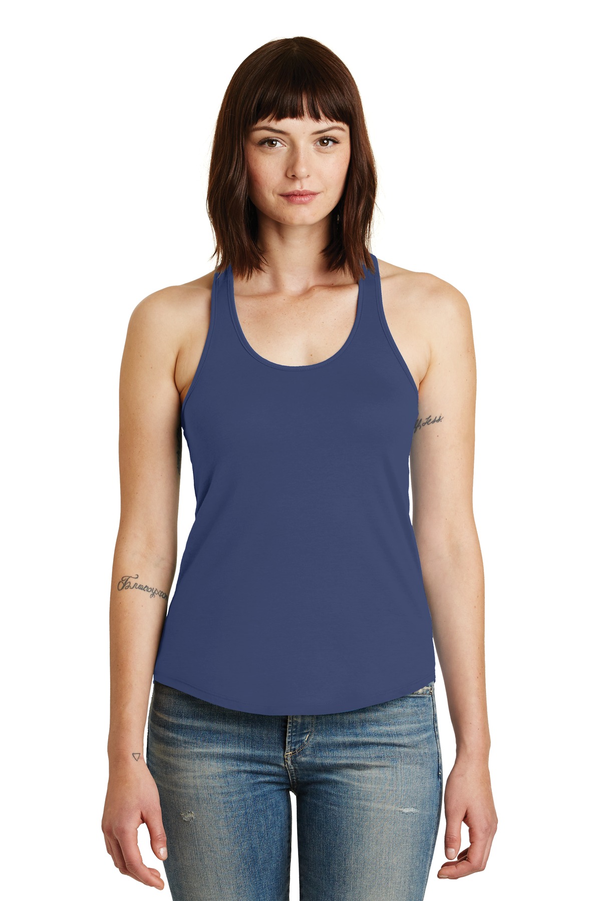 DISCONTINUED  Alternative Women's Shirttail Satin Jersey Tank