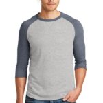 DISCONTINUED  Alternative Dugout 3/4-Sleeve Vintage 50/50 Tee - 