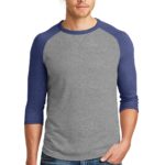 DISCONTINUED  Alternative Dugout 3/4-Sleeve Vintage 50/50 Tee - 
