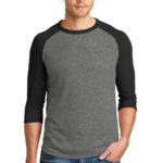 DISCONTINUED  Alternative Dugout 3/4-Sleeve Vintage 50/50 Tee - 