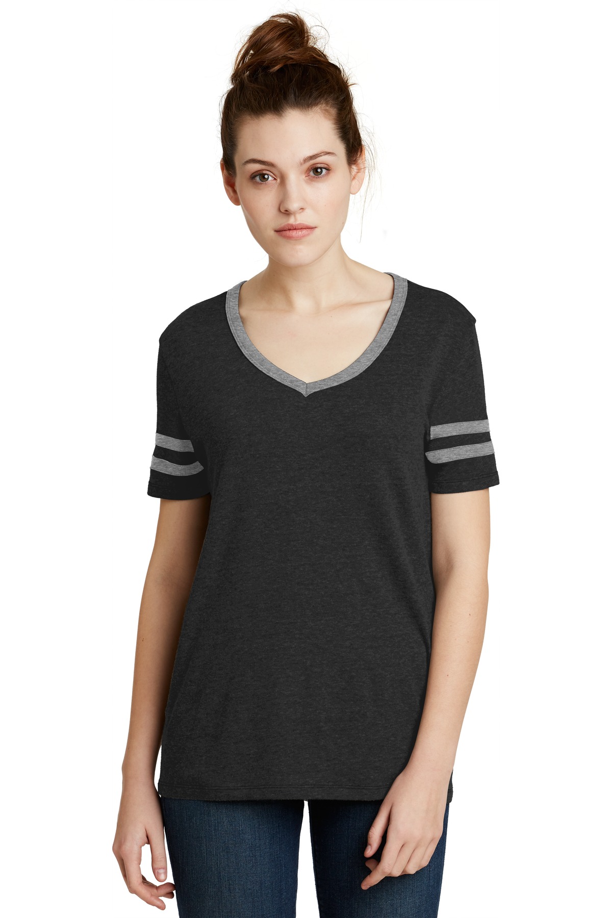 DISCONTINUED  Alternative Women's Varsity Vintage 50/50 Tee