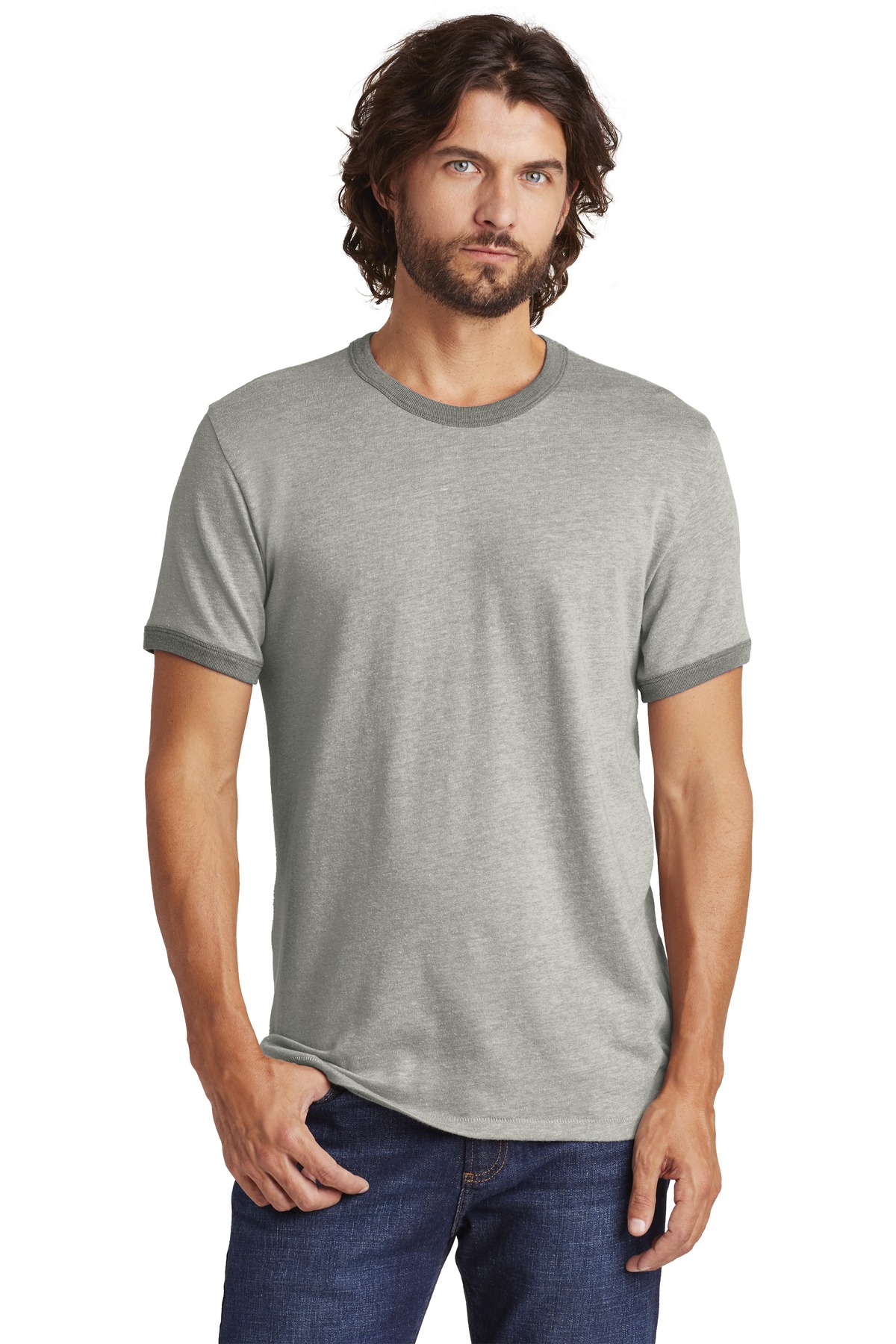 DISCONTINUED  Alternative The Keeper Vintage 50/50 Ringer Tee