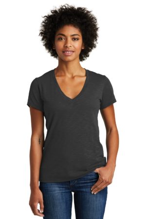 DISCONTINUED  Alternative Women's Weathered Slub So-Low V-Neck Tee