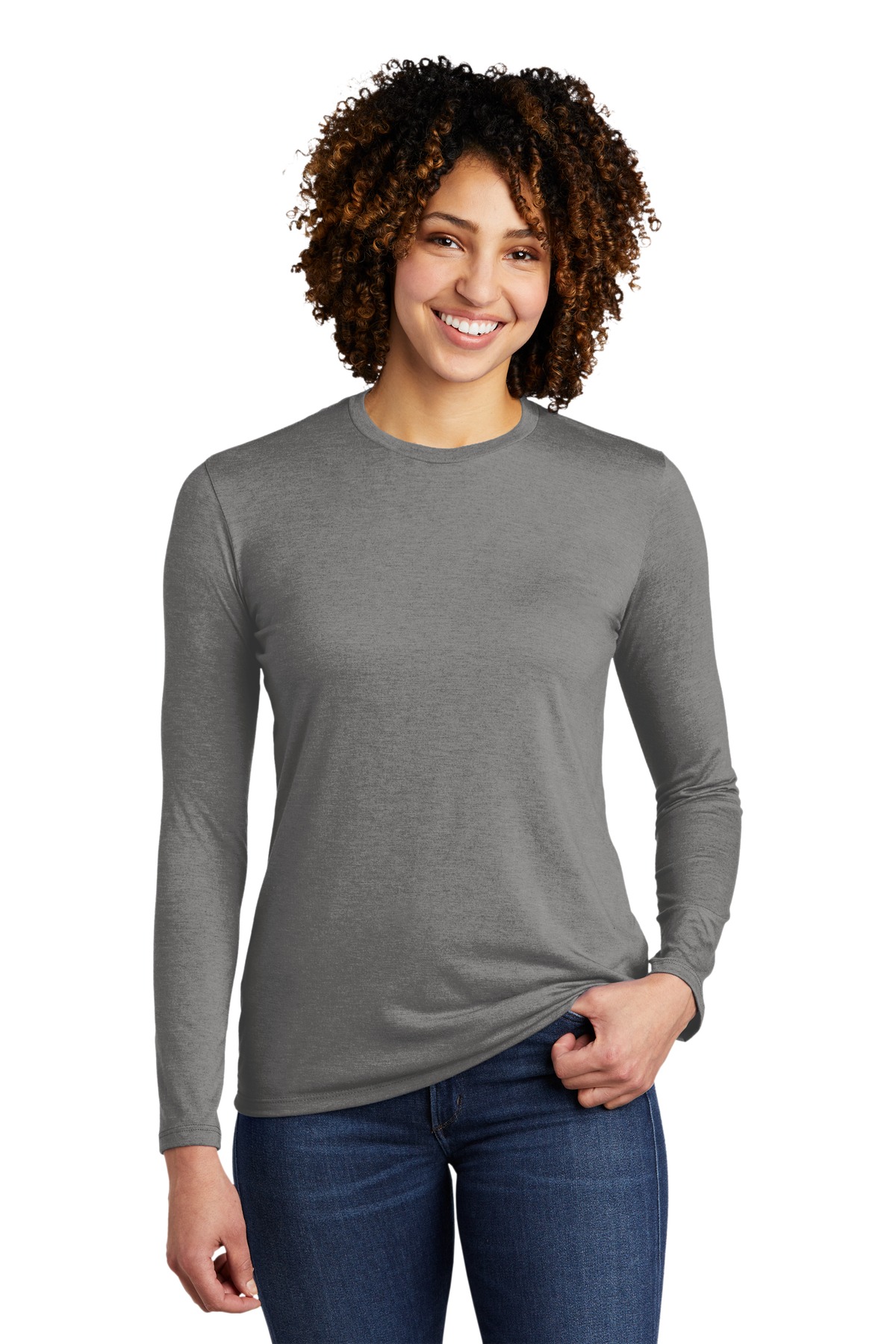 Allmade  ®   Women's Tri-Blend Long Sleeve Tee