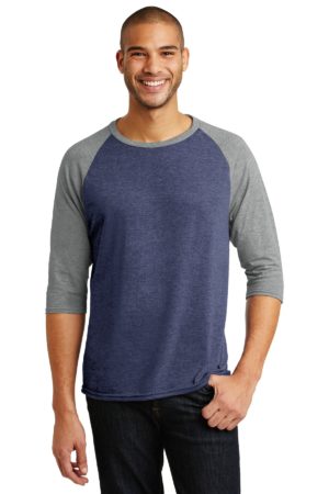 DISCONTINUED  Anvil ®  Tri-Blend 3/4-Sleeve Raglan Tee