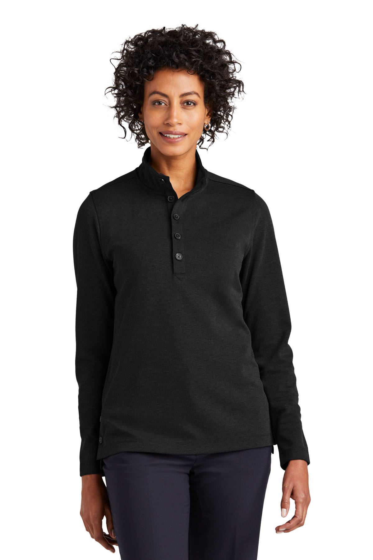 Brooks Brothers ®  Women's Mid-Layer Stretch 1/2-Button