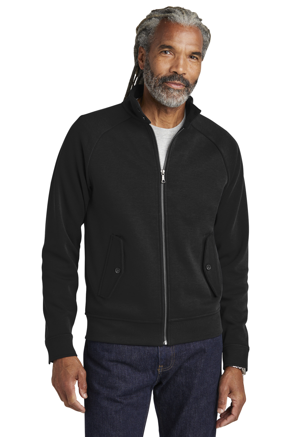 Brooks Brothers ®  Double-Knit Full-Zip