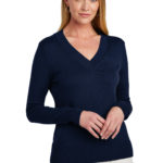 Brooks Brothers ®  Women's Cotton Stretch V-Neck Sweater - 