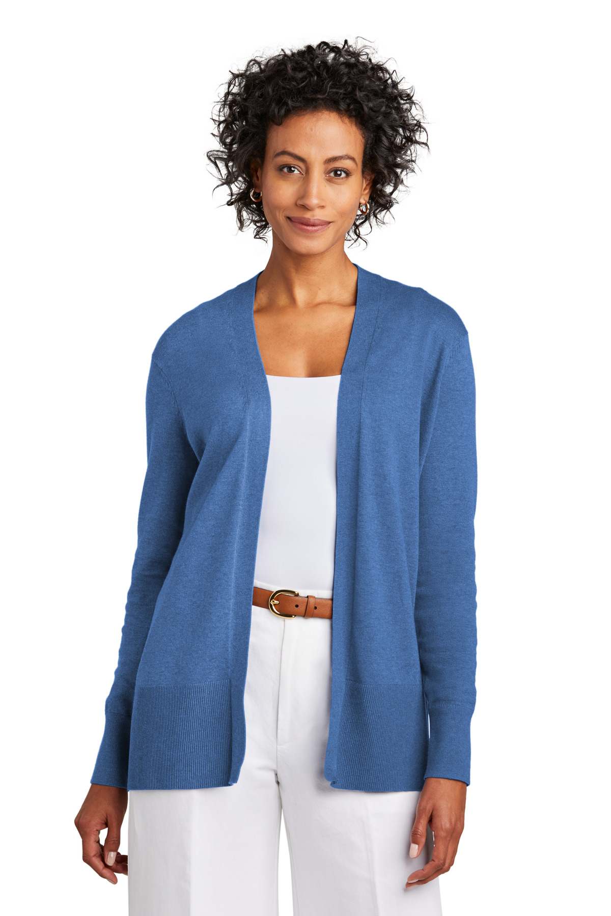 Brooks Brothers ®  Women's Cotton Stretch Long Cardigan Sweater