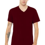 BELLA+CANVAS ®  Unisex Heather CVC V-Neck Tee - 