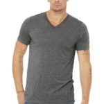 BELLA+CANVAS  ®  Unisex Triblend Short Sleeve V-Neck Te - 