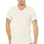 BELLA+CANVAS  ®  Unisex Triblend Short Sleeve V-Neck Te - 
