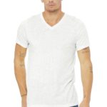BELLA+CANVAS  ®  Unisex Triblend Short Sleeve V-Neck Te - 