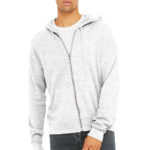 BELLA+CANVAS  ®  Unisex Sponge Fleece Full-Zip Hoodie - 