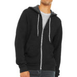 BELLA+CANVAS  ®  Unisex Sponge Fleece Full-Zip Hoodie - 