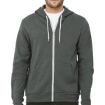 BELLA+CANVAS  ®  Unisex Sponge Fleece Full-Zip Hoodie - 