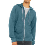 BELLA+CANVAS  ®  Unisex Sponge Fleece Full-Zip Hoodie - 