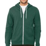 BELLA+CANVAS  ®  Unisex Sponge Fleece Full-Zip Hoodie - 