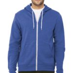 BELLA+CANVAS  ®  Unisex Sponge Fleece Full-Zip Hoodie - 