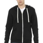 BELLA+CANVAS  ®  Unisex Triblend Sponge Fleece Full-Zip Hoodie - 