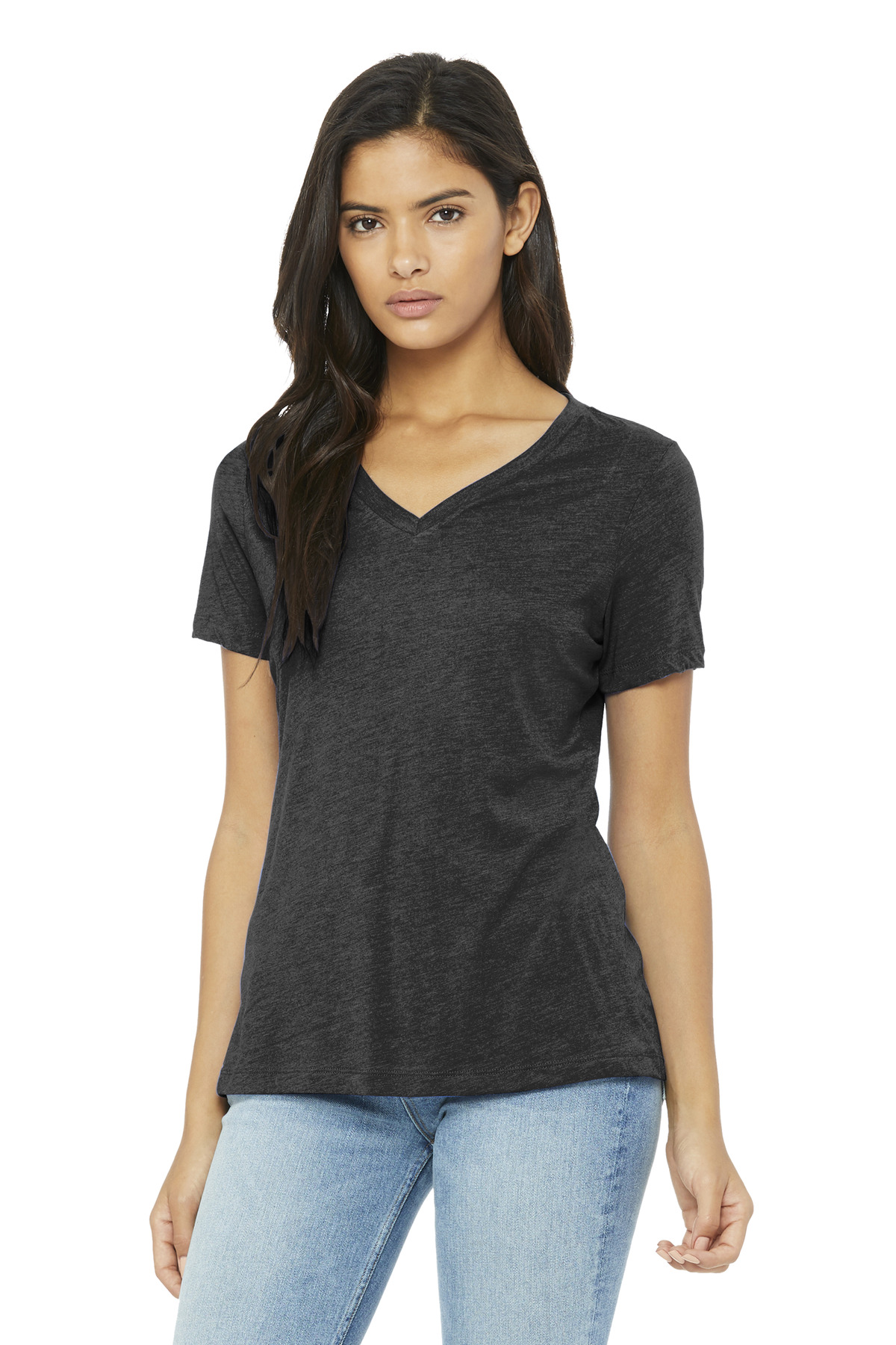 BELLA+CANVAS ®  Women's Relaxed Triblend V-Neck Tee